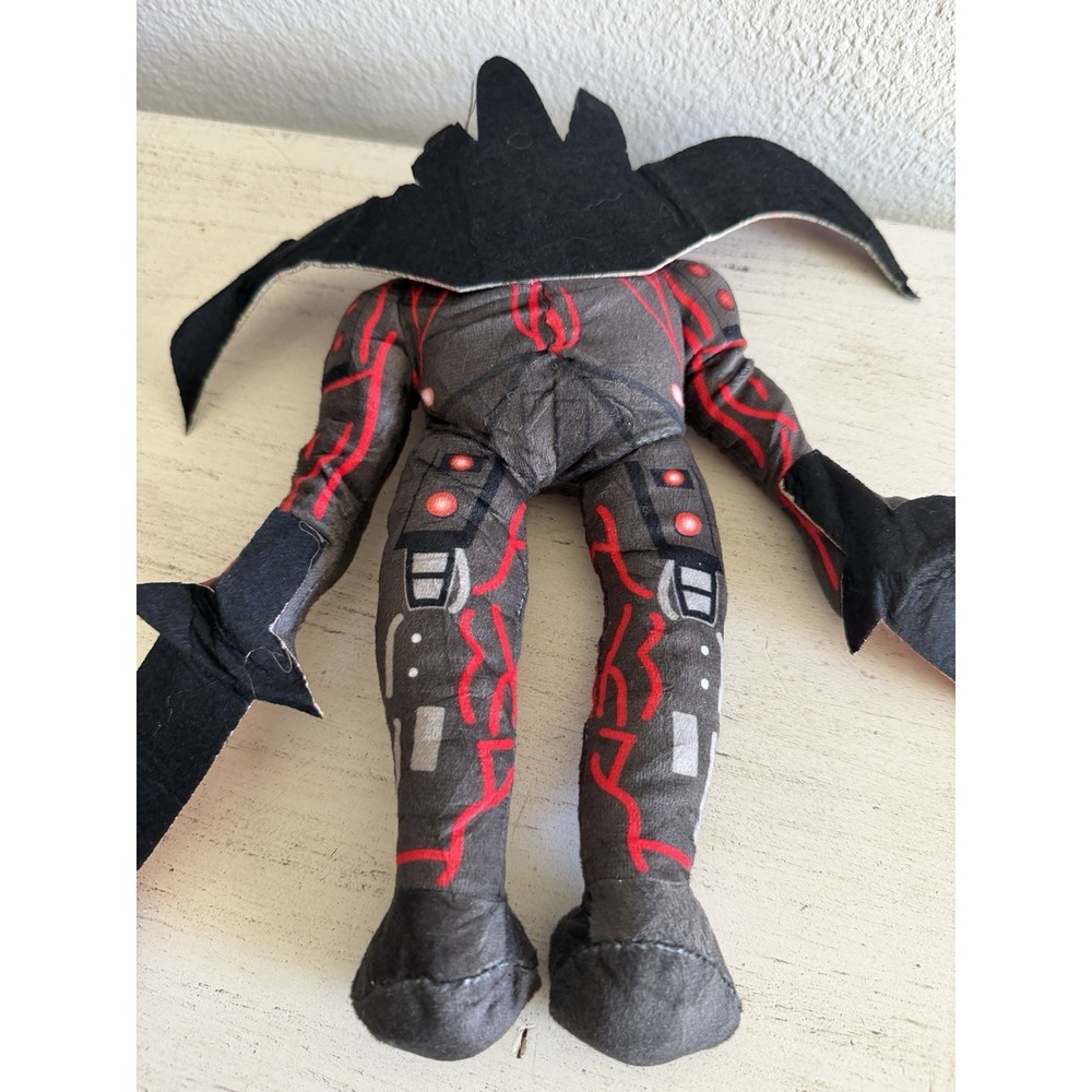 Skibidi Toilet Titan Figure Boss Titan Sword Man Plush Doll Funny Monster Red - Picture 4 of 4